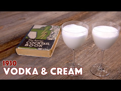 1930 Barbara Cocktail Savoy Cocktail Book  - Cocktails After Dark - Glen And Friends Cooking