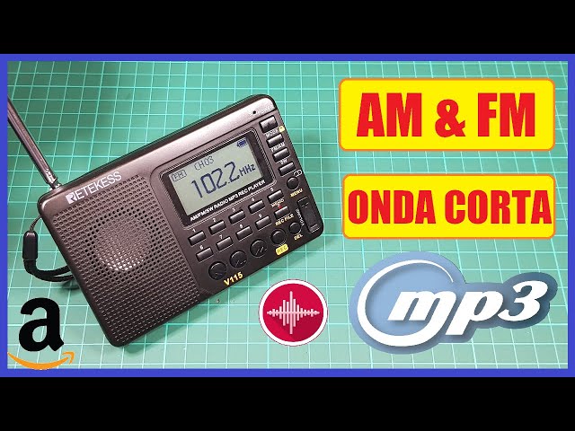 Vídeo relacionado con Radio portatil pequeña, Am/FM/SW Transistores Radio a Pilas, Mini Radio de Bolsillo con excelente recepción y Toma de Auriculares, Radio Sencilla para Exteriores, Interiores y Emergencias