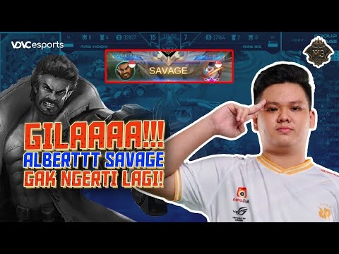 SAVAGE! ROGER ALBERT Ngamuk! RRQ HOSHI VS RSG SG | M3 MLBB World Championship 2021