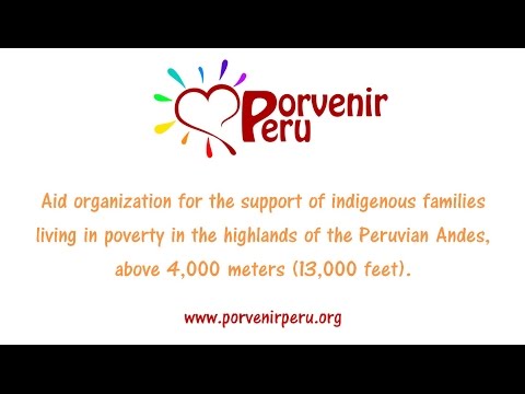 Indigenous families living at 4000 meters altitude in Peru