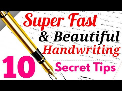 HOW TO IMPROVE YOUR HANDWRITING FAST? | 10  Best Tips for Beautiful Handwriting | With simple tricks