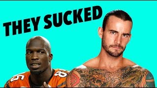 FIVE ATHLETES THAT FAILED AT A SECOND SPORT