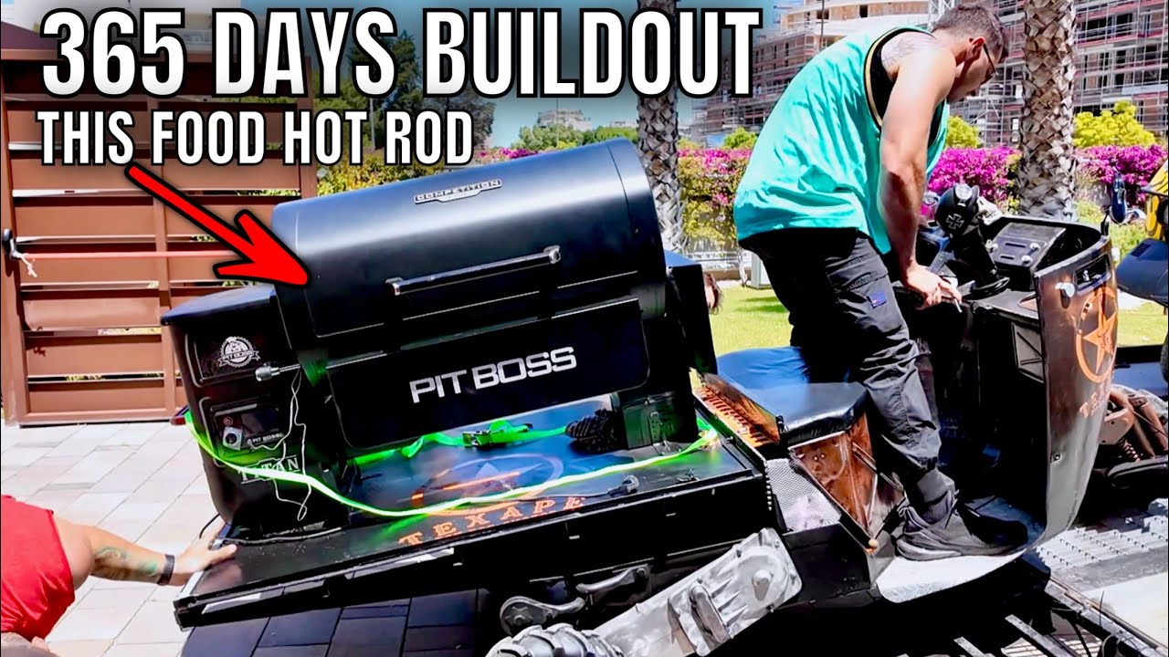 From Trash To BBQ Beast: Restoring an Ape Car For 365 Days!