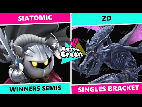 Extra Credit #48: Winners Semis - Siatomic (Meta Knight) Vs ZD (Ridley) SSBU Singles