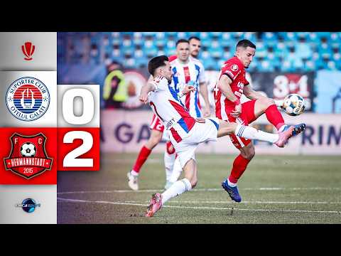 FC Oţelul Galaţi 0-2 FC Hermannstadt