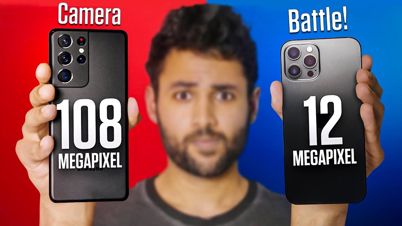 Samsung Galaxy S21 Ultra vs iPhone 12 Pro Max Camera Test Comparison.