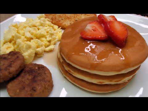 Easy soft, fluffy pancakes