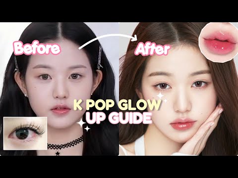 How to look like a K-POP IDOL 🇰🇷🎤| k-pop idols glow up tips and secrets