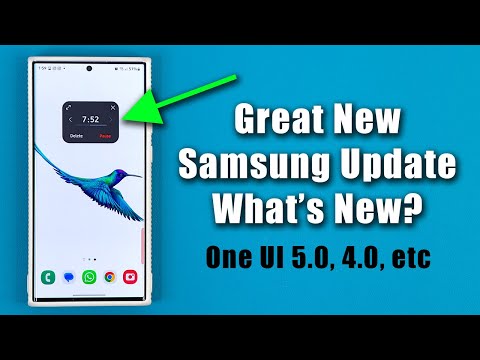 Great New Samsung Update for Galaxy Smartphones - What's New? (ONE UI 5.0, 4.0, etc)