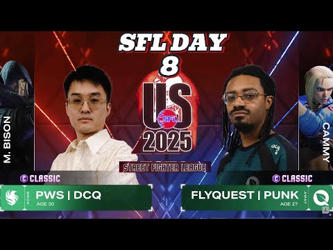 SFL Day 8 ▰  DCQ ( Bison ) VS  Punk ( Cammy ) ▰ Street Fighter League US 2025 ▰ SF6