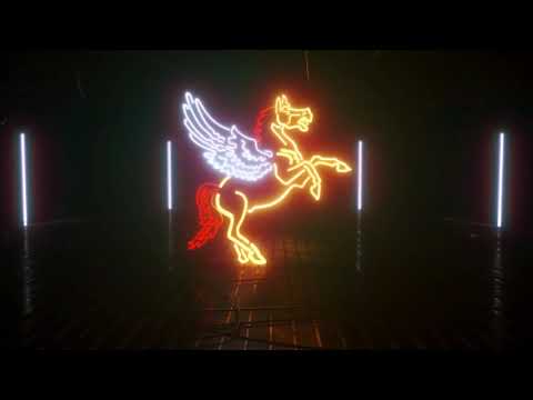 Neon Glow -  3D Poly Color Light Puzzle Game Video