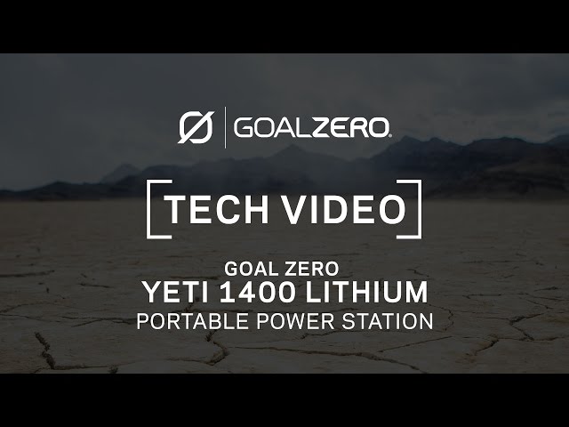 Video teaser per GOAL ZERO YETI 1400 LITHIUM | Tech Video