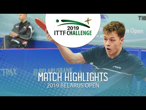 Xiang Peng vs Thibaut Darcis | 2019 ITTF Belarus Open Highlights (Group)