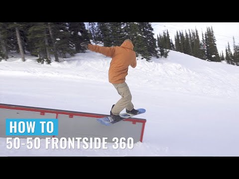 How To 50-50 Frontside 360