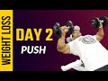 Weight Loss Workout Series - Day 2 | Chest, Shoulder & Triceps | Yatinder Singh