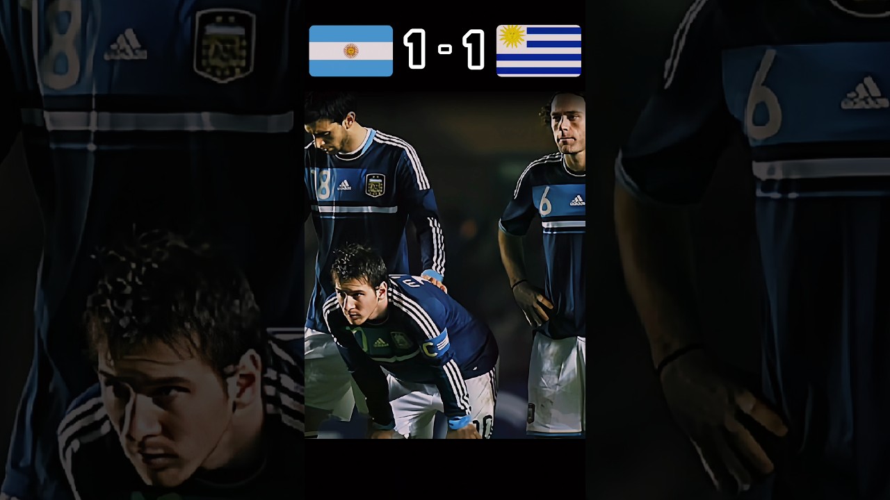 Argentina vs Uruguay  | Copa America 2011 🔥🥵 #shorts