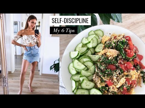 HOW TO BE MORE SELF DISCIPLINED | My 6 Tips | Annie Jaffrey Video