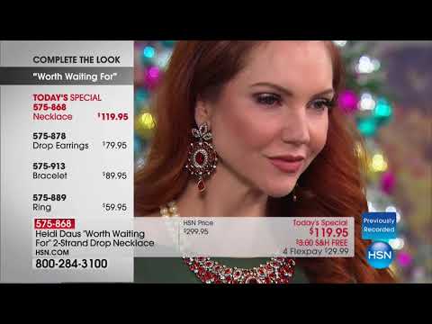 HSN | Heidi Daus Fashion Jewelry 11.15.2017 - 06 AM