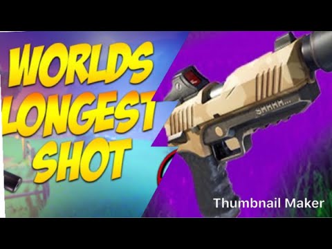 Longest Pistol snipe In Fortnite/Dull