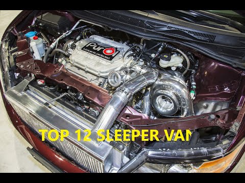 XMAS SPECIAL - Top 12 Fastest Sleeper Van all around the world !!