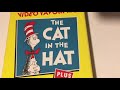 Dr Seuss Video Favorites The Cat In The Hat Plus VHS Movie Collection