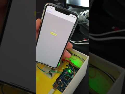 Test iPhone application with Arduino and Sensors through Bluetooth