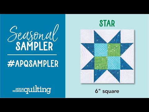 Seasonal Sampler: Star Block