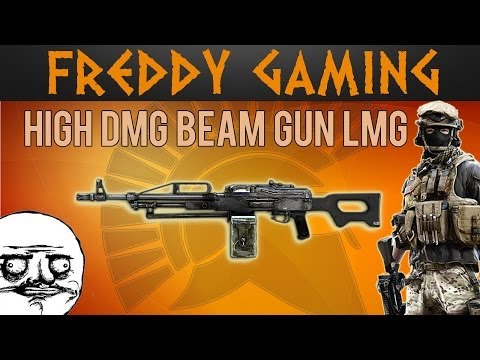 BF4 Best High Damage Long Range Bursting LMG | Battlefield 4 Guide