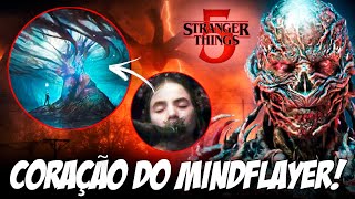 SAIU! CENA DO CORAÇÃO DO DEVORADOR DE MENTES COM AS 12 CRIANÇAS EM STRANGER THINGS 5!