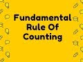 Fundamental Rule of Counting Calculator Video