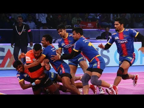 नितेश कुमार ने कैसे किआ यू मुम्बा के रेडर्स को चित