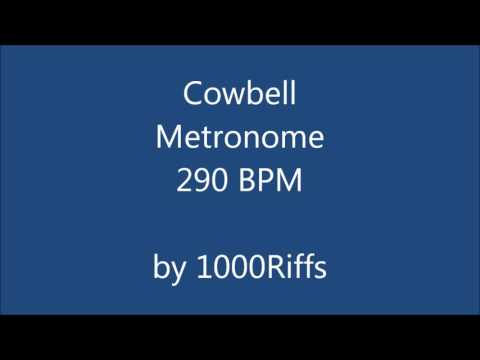 Cowbell Metronome 290 BPM