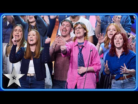 LC Pop Choir take it to CHURCH with Natasha Bedingfield's 'Unwritten' | Auditions | BGT 2025