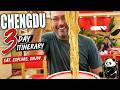 3 Perfect Days in CHENGDU CHINA!  What to Eat, See and Do 🇨🇳