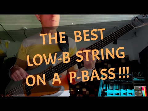 The BEST Low B-String you will ever hear on a P-BASS // DeGier Soulmate w/  Markbass Groove strings