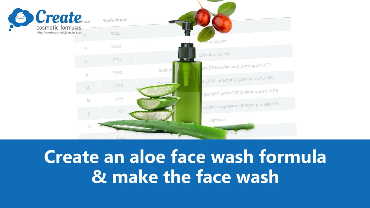 How to make an Aloe Vera Face Wash