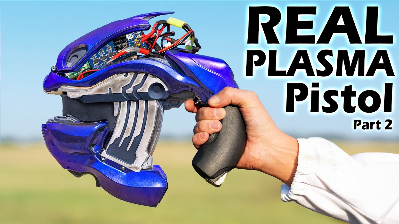 HIGH-VOLTAGE Halo Plasma Pistol: The Electronics | Part 2