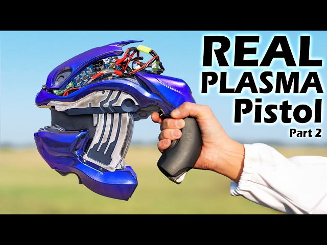 HIGH-VOLTAGE Halo Plasma Pistol: The Electronics | Part 2