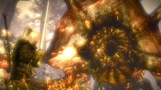 Weeeeee! Ride My Tentacle! It tickles! Geralt and Sile Kill Kayran (Witcher 2 | Boss Fight)