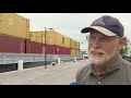 Ooggetuigen horen megaknal en Duits geschreeuw bij botsing schip tegen Willemsbrug