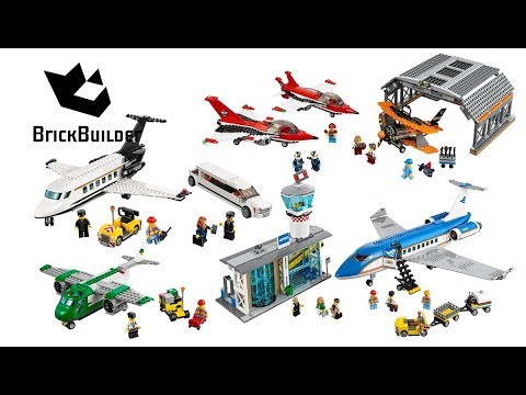 Lego City Airport 2016 Compilation - Lego Speed Build for Collectors