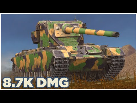 FV4004 Conway • 8780 DMG • 5 KILLS • WoT Blitz