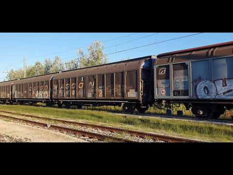 MIR - E652 al traino del Marcianise - Porcari