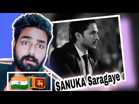 INDIAN REACTS TO SANUKA - Saragaye (සරාගයේ) Official Music Video