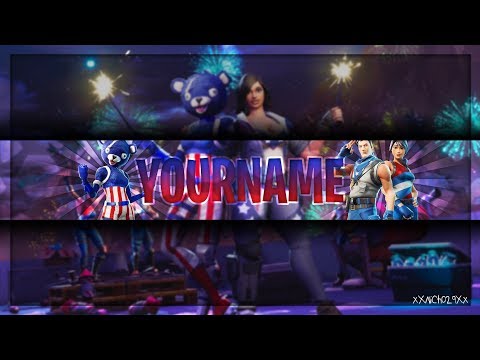 fortnite banner template fireworks team leader channel art photosshop cs6 - channel art fortnite