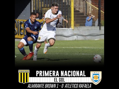 🎥 | ALMIRANTE BROWN 1 -  0 ATLETICO RAFAELA | El Gol | www.giganteoeste.blogspot.com