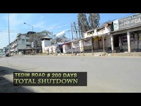 Gun Salute & Total Shutdown #Churachandpur #200 Days # JAC # Manipur Tribals Movement