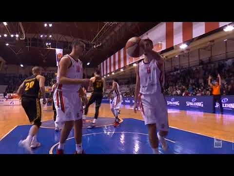ABA Liga 2 2019/20 highlights, Round 18: Borac - Split (30.1.2020)