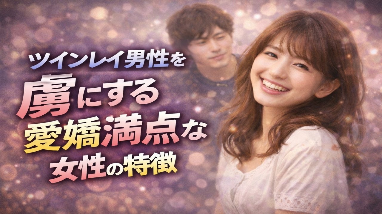 年齢は関係ない！ツインレイ男性を虜にする愛嬌満点な女性の特徴