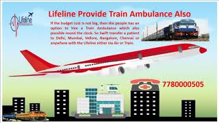 Lifeline Air Ambulance Services in Bagdogra with Expert Crew and ICU